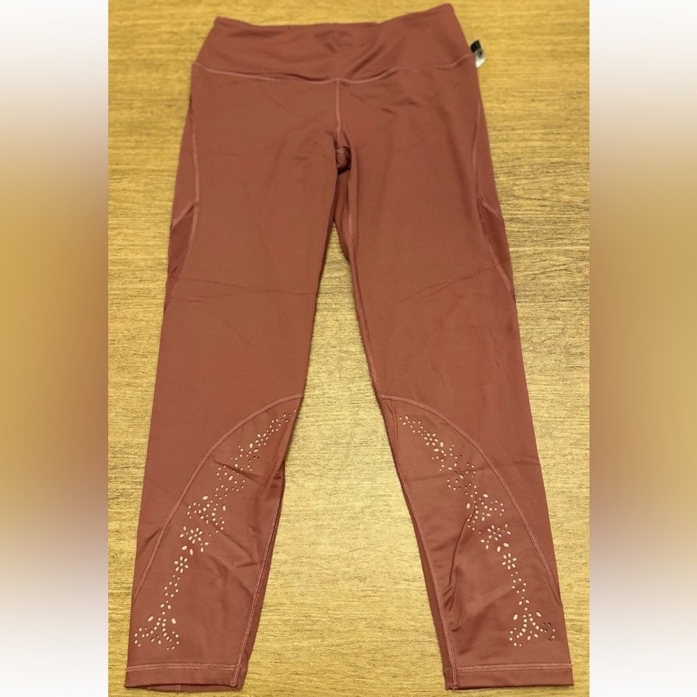 New Victoria’s Secret Sport Knockout Mauve-pinkWomen Activewear Leggings Large